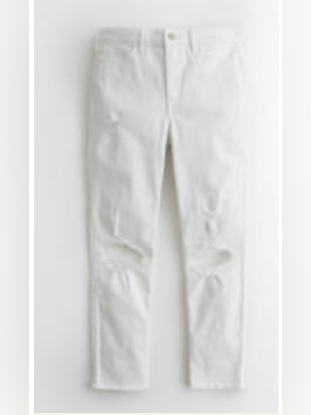 Vintage Stretch High-Rise Crop Super Skinny Jeans